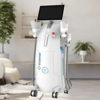 Das Bild zeigt das medizinische Gerät CryoMed® zur Durchführung von Kryolipolyse-Anwendungen.